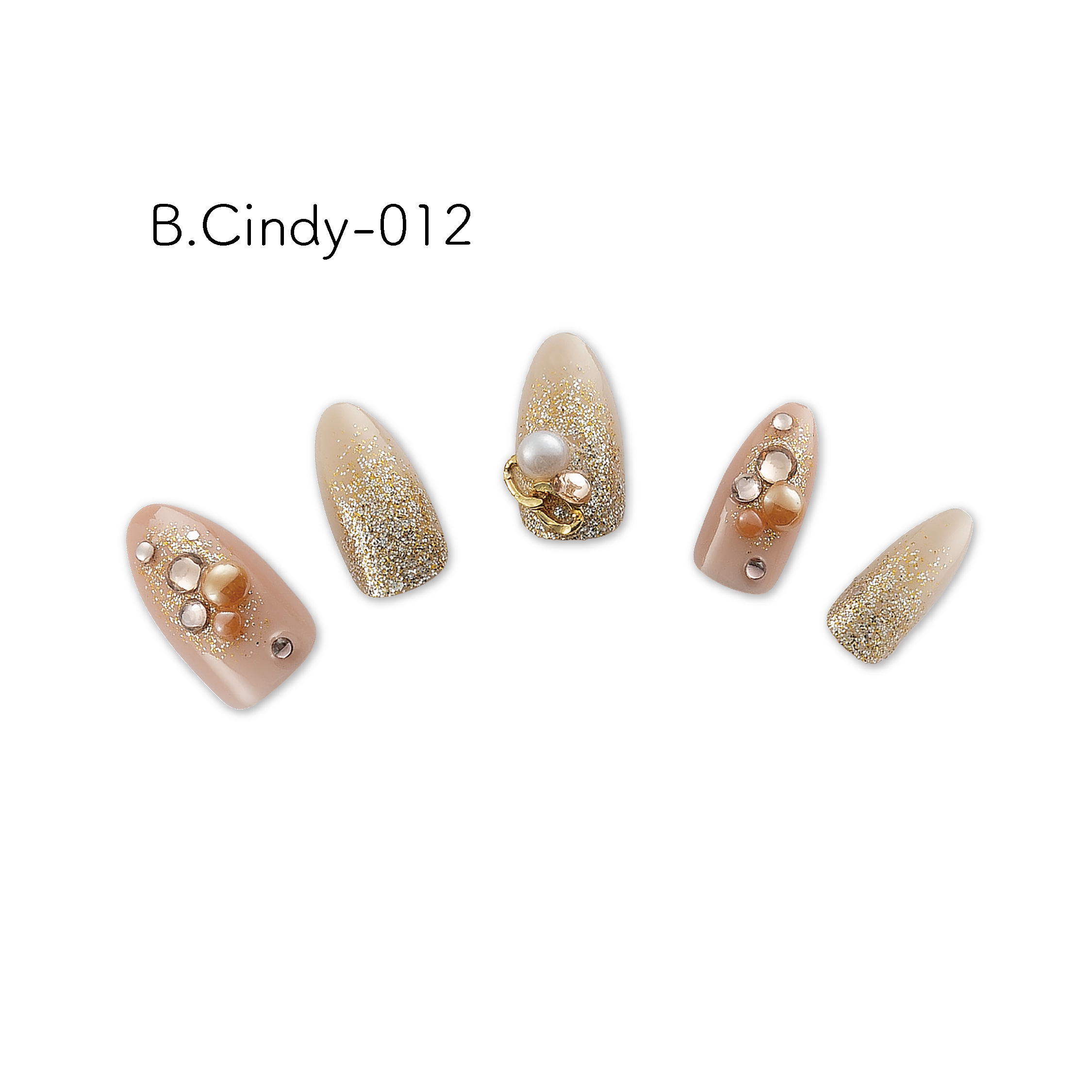 Cindy RICOANG ネイルチップ(B)Cindy-012
