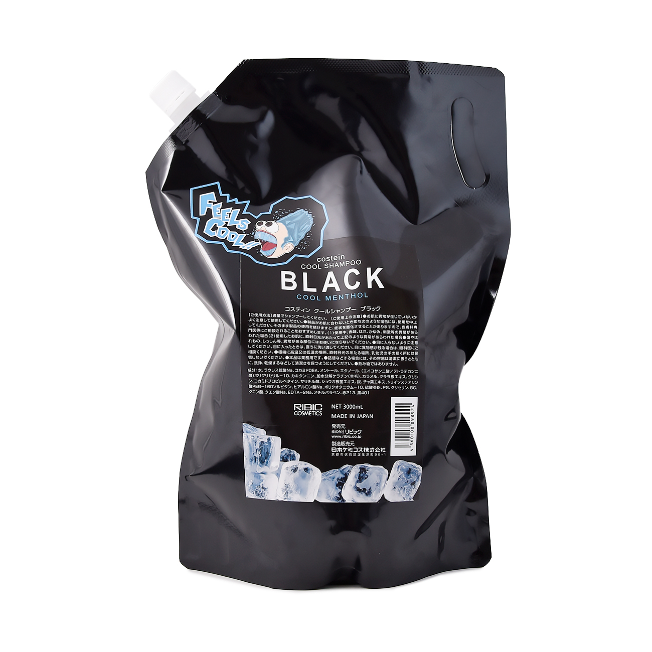 RIBIC【リビック】コスティンクールシャンプーBK　3000ml