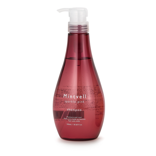 ミントベル シャンプー (C)スパークルピンク550ml