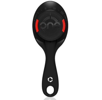 One Brush PRO Metallic Silver / Red  ソリッドブラック/レッド